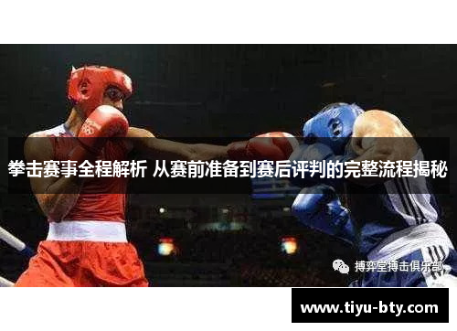 拳击赛事全程解析 从赛前准备到赛后评判的完整流程揭秘