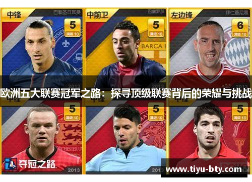 欧洲五大联赛冠军之路:探寻顶级联赛背后的荣耀与挑战 欧洲五大联赛冠军之路:探寻顶级联赛背后的荣耀与挑战