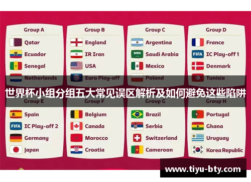 世界杯小组分组五大常见误区解析及如何避免这些陷阱